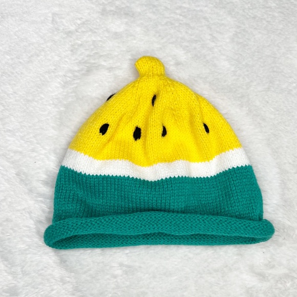 Majestic Filatures Deluxe Knit Watermelon Baby Beanie OS - Picture 2 of 5